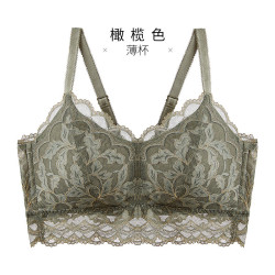 千奈美薄款美背文胸大胸显小收副乳 19.1元 - 86线报
