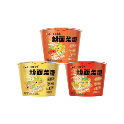 白象方便面粉面菜蛋金汤肥牛麻辣烫番茄牛腩混合865g/6桶粉丝卤蛋3口味组合 18.93元 - 线报酷