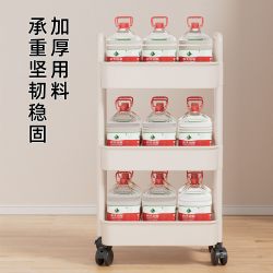 博卡青年小推车置物架客厅厨房落地卧室多层零食移动浴室卫生间收纳储物架 8.8元 - 86线报