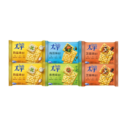 太平梳打饼干低糖易消化100gX6连包 13.9元 - 86线报