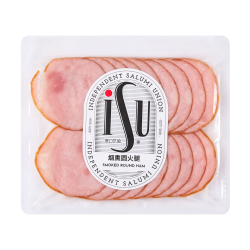 ISU烟熏圆火腿200g*6包 119.8元 - 86线报