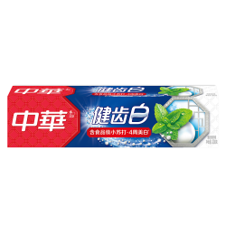 中华牙膏 健齿白牙膏 清新口气 薄荷 200g 1支 - 86线报