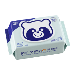 益宝湿厕纸厕所湿巾可冲散大包装速干纯水加大加厚幼婴儿童可用纯水80抽*5包 13.9元 - 折送网