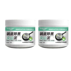 飞洁士锅底黑垢除黑清洁剂多用途不锈钢重油污焦渍黑锅海藻泥除垢 19.9元 - 86线报
