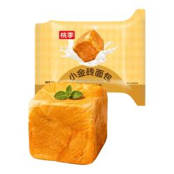 桃李 小金砖面包 2袋 共160g 京东此款目前活动售价12.9元 - 86线报
