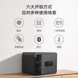米家小米米家智能保管箱30CM指纹密码6种解锁方式办公家用保管柜保密箱 600.89元 - 86线报