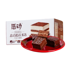 唇动解馋小零食提拉米苏夹心小蛋糕230g17枚 10.9元 - 86线报