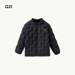 嘎嘎儿童95白鸭绒立领格子短款羽绒服多色任选 266元 - 86线报