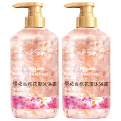琪瑟樱花花瓣沐浴露500ml 4.9元 - 86线报