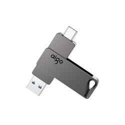 爱国者A23USB3.2双接口灰色64GB U盘 59.9元 - 线报酷
