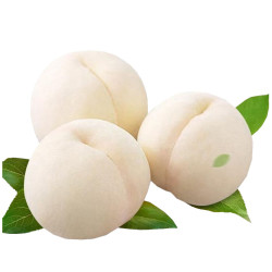 静益乐源丹江奶油白桃5斤中果单果90-120g 16.9元 - 86线报