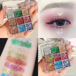 沁臣舞台舞蹈妆彩妆专用亮片眼影盘超闪正品可水洗超多色女表演学生节 6.5元 - 线报酷