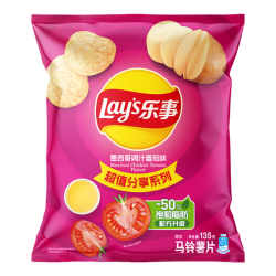 乐事马铃薯片墨西哥鸡汁番茄味135g 16.82元 - 86线报