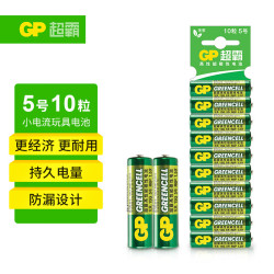 超霸15G5号碳性电池1.5V10粒装 7.9元 - 86线报