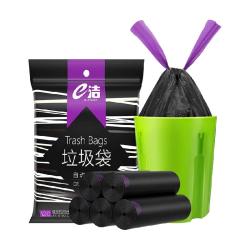 e洁抽绳垃圾袋45*50cm自动收口加厚免撕耐用中号双面2.6丝 15.73元 - 86线报