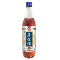 劲货 东北鹿酒长白山五宝酒 500ml 42度玻璃瓶