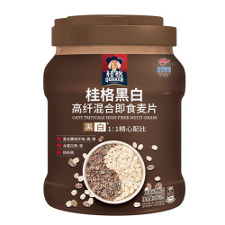 桂格黑白高纤混合即食麦片860g 12.6元 - 86线报