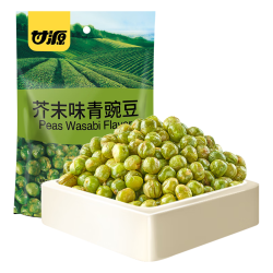 甘源青豌豆芥末味258g 4.89元 - 86线报