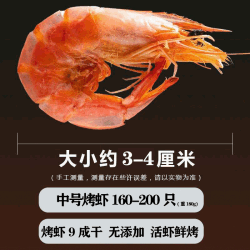 馋希潮汕虾干零食烤虾干即食特大号对虾干干货干虾脆虾食品孕妇零食 口味中号烤虾干160-200只 - 线报酷 馋希潮汕虾干零食烤虾干即食特大号对虾干干货干虾脆虾食品孕妇零食 口味中号烤虾干160-200只 - 线报酷