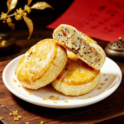 御厨坊黄庄月饼五仁月饼400g中苏式酥皮糕点正宗河北特产 8.29元 - 86线报
