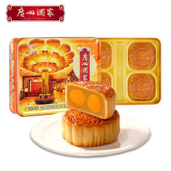 广州酒家双黄纯白莲蓉月饼礼盒720g 3件 427元 - 线报酷