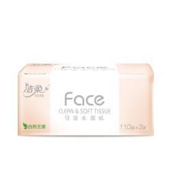 洁柔抽纸粉Face3层110抽*24包 2件 41.62元 - 86线报
