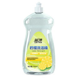 蓝漂柠檬洗洁精750ml/瓶家用实惠装大瓶去油洗碗清洁剂正品 5.01元 - 美泡泡
