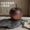 鲸意 创意无火苹果扩香木香薰摆件 4只装
