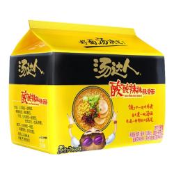 汤达人统一方便面汤达人酸酸辣辣豚骨拉面130g*5袋 15.63元 - 清风线报