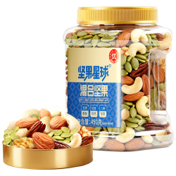 沃隆坚果星球纯坚果仁买一赠一共2罐450g罐装 69.9元 - 86线报