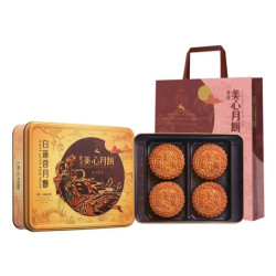 美心双黄白莲蓉月饼礼盒740g 232.09元 - 86线报
