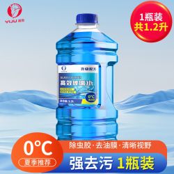 易驹汽车玻璃水强力去污去油膜防雨镀膜去虫胶专用不挂水浓缩四季通用限量体验1.2L装1瓶装 6.23元 - 线报酷