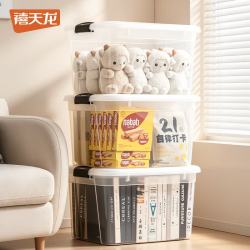 禧天龙透明塑料特大号高透加厚3个56.3*42.5*32.3cm高透明款 85.92元 - 86线报