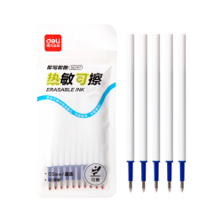得力热敏可擦中性笔替芯晶蓝10支笔芯 2.7元 - 86线报