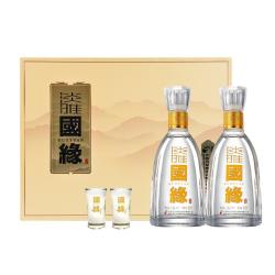 今世缘国缘淡雅礼盒500ml*2瓶42度 191.2元 - 86线报