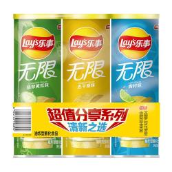乐事x小黄人IP罐装薯片104g×3 14.26元 - 86线报