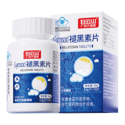 白云山褪黑素片维生素b6改善睡眠入睡困难男女释压助眠90片1瓶 15.9元 - 86线报