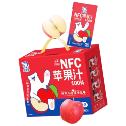 北冰洋100%NFC桔汁苹果汁125mlx4盒 4.6元 - 86线报