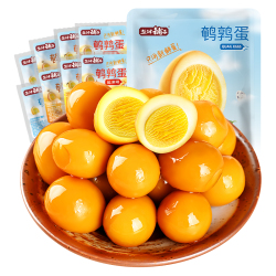 盐津铺子富硒鹌鹑蛋盐焗卤蛋简易包装小吃200g 11.48元 - 86线报