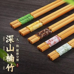 欢喜严选家用楠竹筷20双 7.9元 - 线报酷