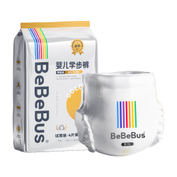 BeBeBus金标拉拉裤夏季超薄透气清新尿不湿XL4片试用 3.8元 - 86线报