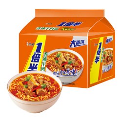 康师傅1倍半大面饼方便面香辣牛肉五连包 11.61元 - 86线报