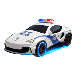 索迪儿童玩具男孩警车合金玩具车保时捷小汽车模型仿真回力车 6.9元 - 线报酷