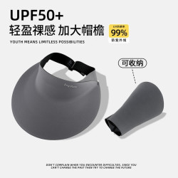 防晒遮阳帽可调节UPF50+ 15.9元，帽子+口罩 17.9元 - 86线报