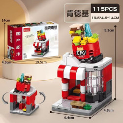 乐乐兄弟百变街景玩具积木儿童节礼物8755-7KFG店115颗粒 任选5件 24元 - 线报酷 乐乐兄弟百变街景玩具积木儿童节礼物8755-7KFG店115颗粒 任选5件 24元 - 线报酷