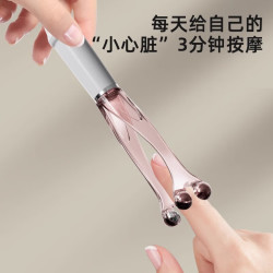 手指按摩器新款手指关节滚轮式经络按摩新款多功能手指放松按摩仪粉色 6.99元 - 86线报
