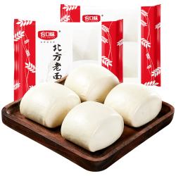 合口味北方老面馒头550g*2袋装手工馒头共8个 18.93元 - 86线报