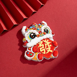 艾格辰新年醒狮冰箱贴马年3D聚宝盆 9.3元 - 线报酷 艾格辰新年醒狮冰箱贴马年3D聚宝盆 9.3元 - 线报酷