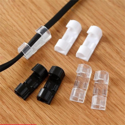 快勤家用免打孔自粘墙面理线器100只装 9.9元 - 86线报