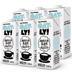 噢麦力咖啡大师燕麦奶精品豆定制植物蛋白饮料1L*6瓶 100.43元 - 86线报